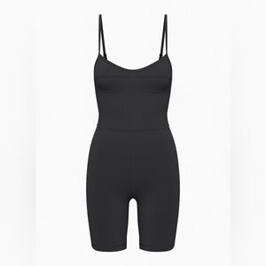 Aritzia Wilfred Free Anywhere black corset style romper XS
